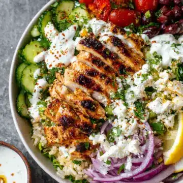 Greek Chicken Bowls