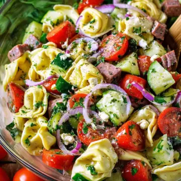Italian Tortellini Pasta Salad