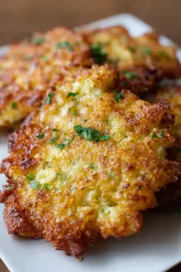 Cauliflower Fritters
