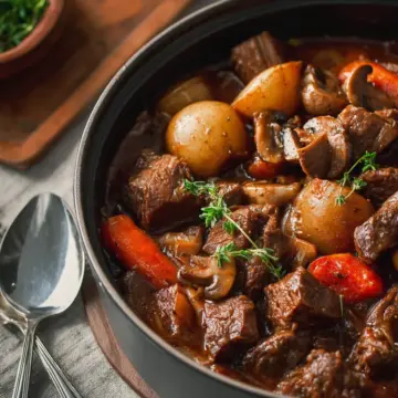 Wild Mushroom Beef Stew