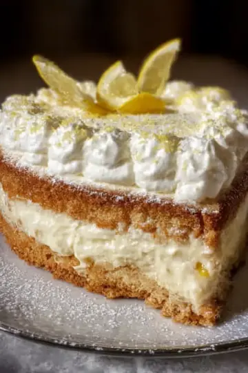 Italian Lemon Cream Cake