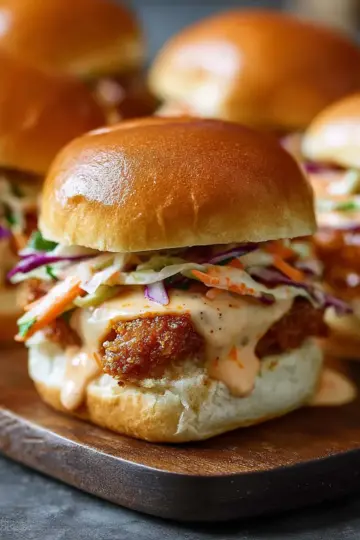 Bang Bang Chicken Sliders