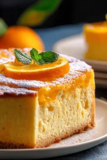 Pastel de naranja
