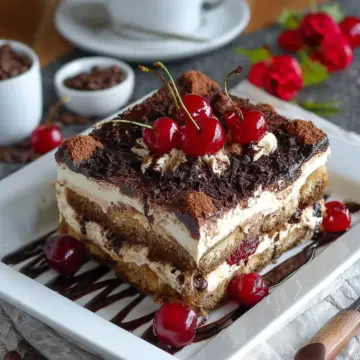 Black Forest Tiramisu