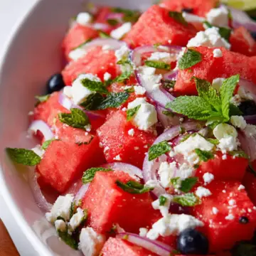 Watermelon Feta Salad
