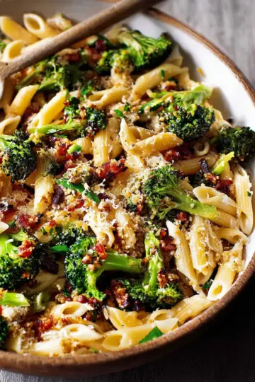 Charred broccoli and chorizo pasta recipe