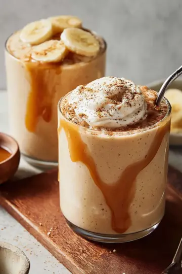 Gut Healthy Bananas Foster Smoothie