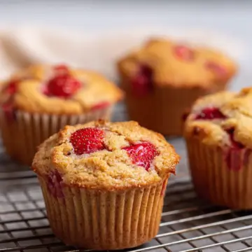 Gluten Free Strawberry Muffins