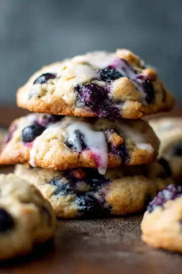 Blueberry Muffin Cookies