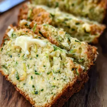 Cheesy Zucchini Bread