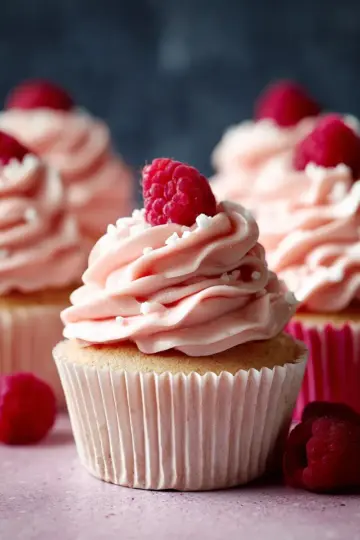Raspberry Cupcakes