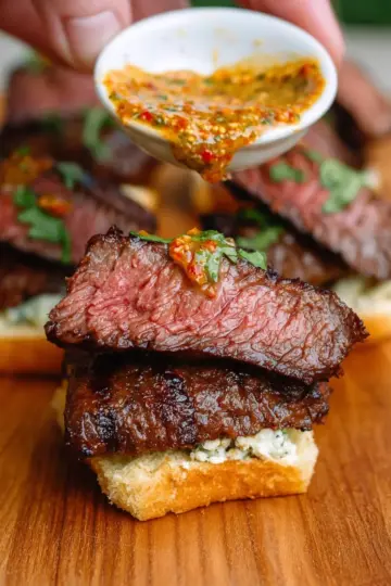 Cowboy Butter Steak Sliders