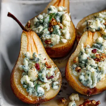Blue Cheese Stuffed Pears