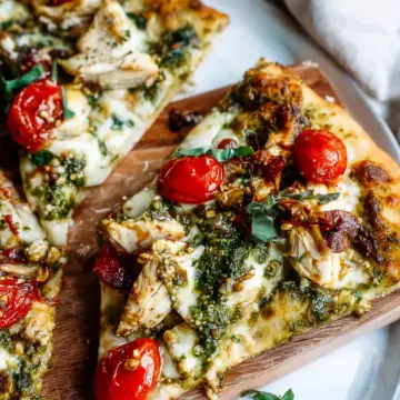 Chicken Pesto Flatbread