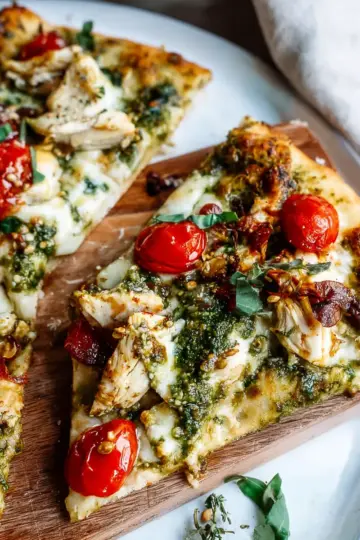 Chicken Pesto Flatbread