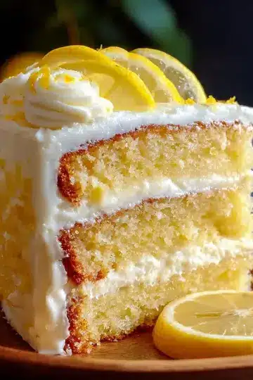 Zesty Lemon Layer Cake