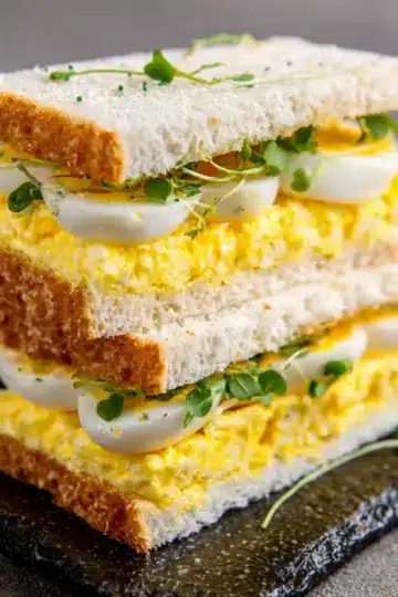 Recette de tamago sando