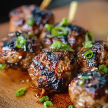 Tsukune (Japanese Chicken Meatballs)