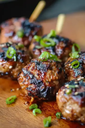 Tsukune (Japanese Chicken Meatballs)