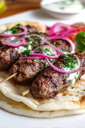Lebanese Beef Kafta