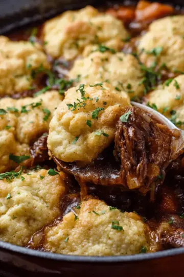 Beef Stew with Dumplings