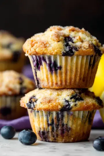 Lemon Blueberry Muffins