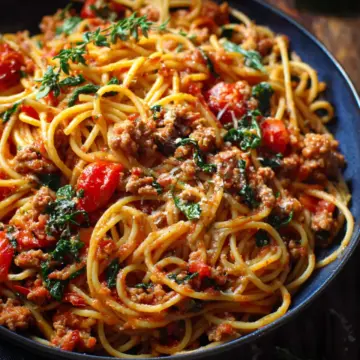 30-Minute Italian Sausage Spaghetti