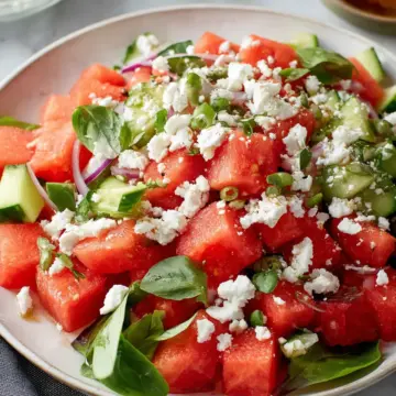 Watermelon Salad with Feta