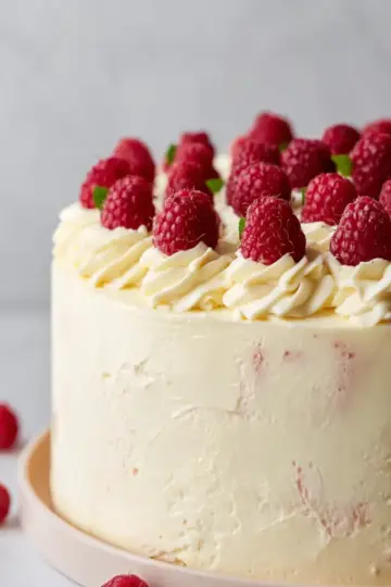 Raspberry Mascarpone Cake