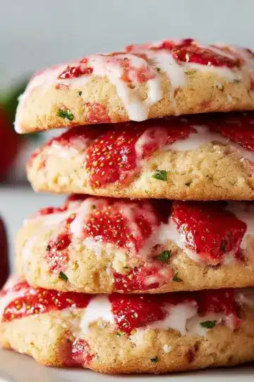 Strawberry Shortcake Cookies