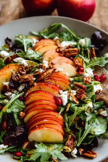 Autumn Harvest Honeycrisp Apple and Feta Salad