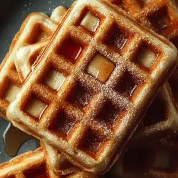 Deliciously Chewy Mochi Waffles