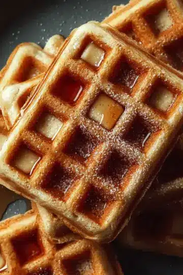 Deliciously Chewy Mochi Waffles