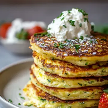 Delicious Zucchini Ricotta Pancakes