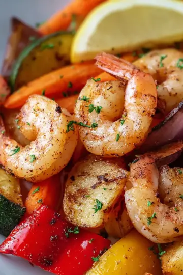 Delicious Air Fryer Shrimp and Vegetables in 26 Minutes