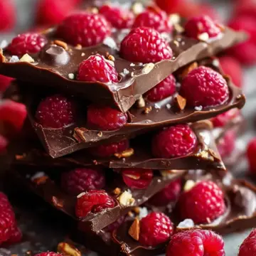 Deliciously Easy Chocolate Raspberry Bark for Sweet Cravings