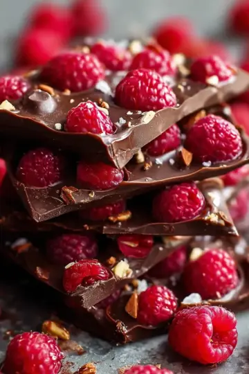 Deliciously Easy Chocolate Raspberry Bark for Sweet Cravings