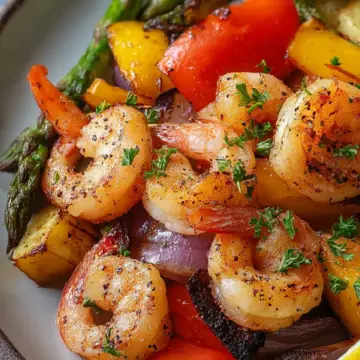 Delicious Air Fryer Shrimp and Vegetables in 26 Minutes