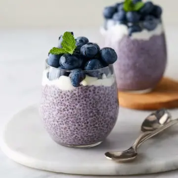Blueberry Chia Pudding Easy Amazing Breakfast