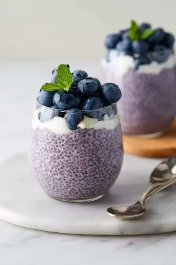 Blueberry Chia Pudding Easy Amazing Breakfast