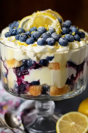 Lemon Blueberry Trifle Recipe