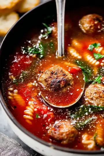 Italian Meatball Soup