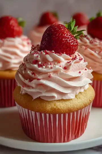 Strawberry Cupcakes