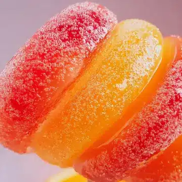 Peach Ring Pop Shots