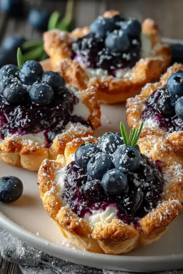 Blueberry Pie Bombs