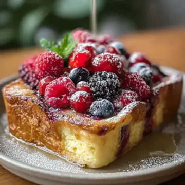 Berry French Toast Casserole