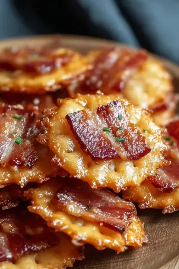 Bacon Ritz Crackers Appetizer