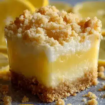 Sugar Cookie Lemonade Crumble