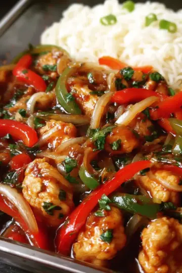 Sweet and Savory Chicken Pepper Stir Fry Recipe