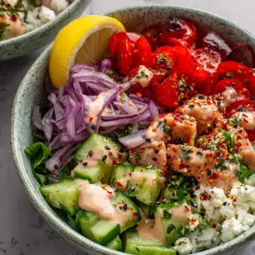 Easy Hawaiian Poke Bowl with Spicy Aioli